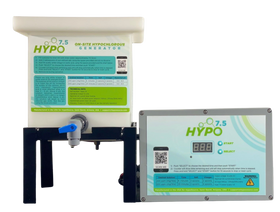 Hypo 7.5 Hypochlorous Acid Generator. Make 2 gallons HOCl in 8 minutes